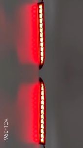 YCL-396 Perodua Myvi Icon SE / Advance 1.5 Dragon Scale Dynamic Rear Bumper Reflector With Signal Running