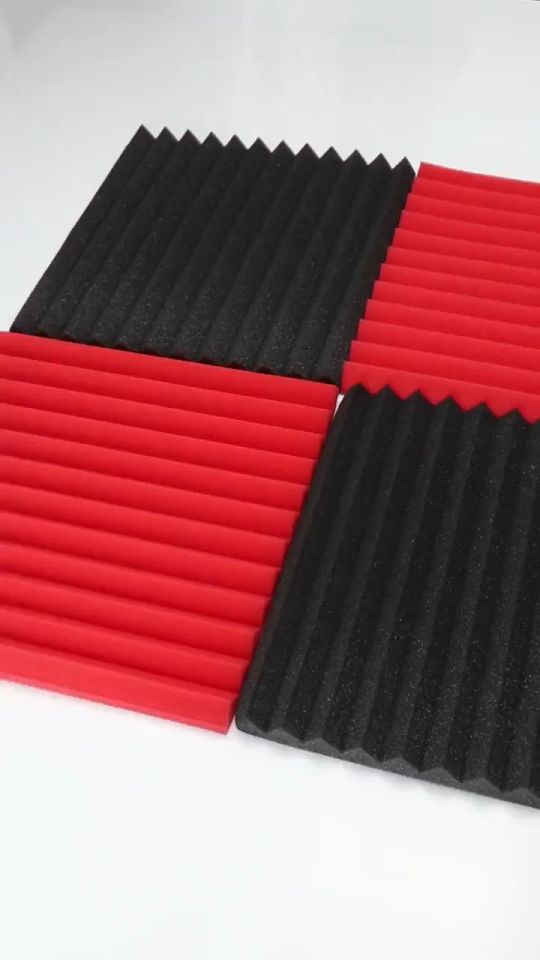 Recording Studio Acoustic Foam Sound Stop Absorption Panel Soundproof Sponge Pyramid Span Kalis Bunyi Suara KTV Kedap