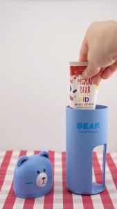 กล่องใส่แปรงสีฟันและยาสีฟัน