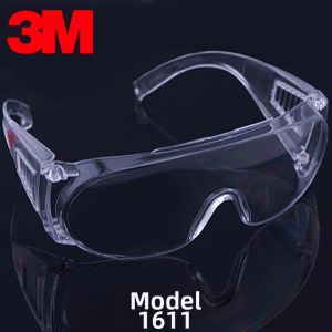 3M | Anti-dust Flat Anti-splash Safety Glasses 1611