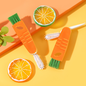 ⚡PH deliveryIn stock⚡3-in-1 Multi-Functional Cup Lid Cleaning Brush - Gap and Bottle Cleaner【High Quality Mugs】