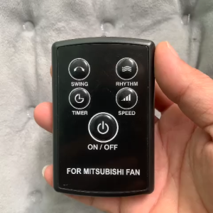 Remote điều khiển quạt MITSUBISHI Dày dùng cho quạt đứng LV16-RA SF-GY - Tặng Kèm Pin - Gia Dụng Bố Già