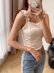 FITZCO 2181 Tanktop Bra SABRINA Satin Motif Abstrak