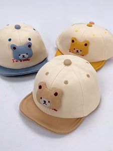 Cute Baby Hat Cartoon Bear Baseball Cap Topi Bayi Comel Beruang 可爱熊宝宝帽子小孩帽