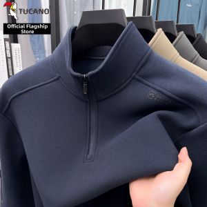 TUCANO | Mandarin Collar Half-Zip Mens Sweatshirt