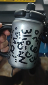 Tumbler Mini Mug Kopi Stainless Steel 316L 600ML Hotplain 2260 2261 Termos Vakum Panas Dingin Sus316