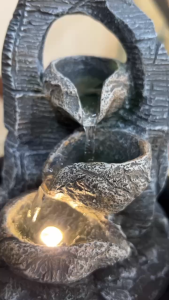 Thác nước phong thủy mini để bàn (16x16x19cm) (mã 1224790L)