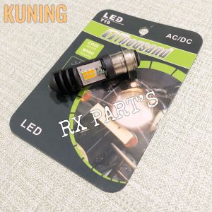 LAMPU DEPAN LED 12 MATA H6 CNC T19 AC / DC - 60000H - SUPER TERANG UNTUK MOTOR BEBEK DAN MATIC Barang sesuai dengan yg ada di foto