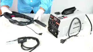 REAIM MIG Welding Machine Electric Welding Machine set MIG/MMA/TIG 3IN1 With HD Digital Display Portable Inverter Arc Welding Machine MIG Welding Machine