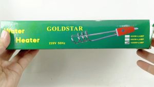 Pemanas Air Listrik 1000 Watt Water Heater Portable 220v Gold Star Indikator Lampu 1000w