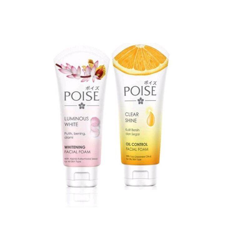 Poise deals facial foam