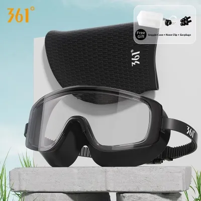 361° | Silicone Large Head Swimming Cap for Long Hair