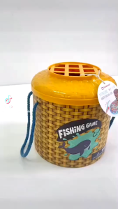 Top Bright: Fishing Game เกมตกปลา พร้อมถังเก็บอุปกรณ์ มีหูหิ้ว ของเล่นเสริมพัฒนาการ(2y+)