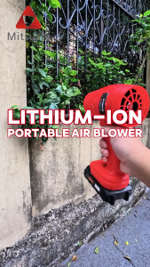 Mitsushi 21V Handheld Cordless Electric Storm Machine High-power Lithium Battery Turbo Blower Rechargeable Variable Speed Turbo Jet Fan