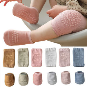 Soft Newborn Slip Toddler Anti Sock For Girls Boys Baby Girl Boy Sport Socks and Knee 2Pcs Infant Set Summer Spring 2023 New