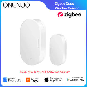Tuya Zigbee Mini Door Sensor Door Open/Closed Detector Home Alarm Security Protection Smart Life Control Need Zigbee Hub