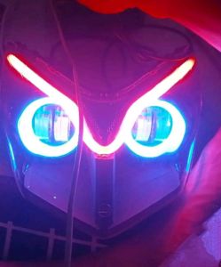 REFLEKTOR DAYMAKER LED SUPRA X 125 BATMAN PNP