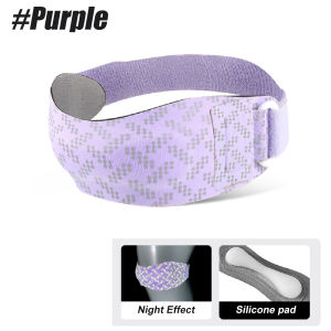1Pcs Reflective Silicone Patella Knee StrapPatellar Tendon Support Brace for Jumper’s Knee Sports Knee Band for Running Sports