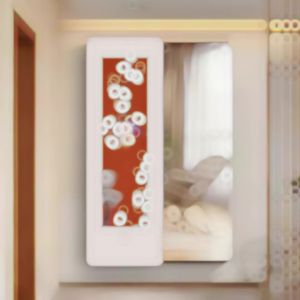 Dressing Mirror With Stand Dressing Mirror Wall Mirror Full Length Mirror With Storage Full Body Mirror Wall Mount Mirror With Rack Entryway Concealing Full-Length Mirror 镜子全身