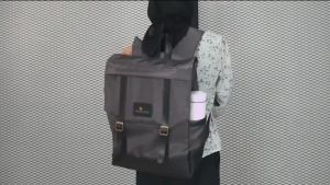 HIGHWAY BROWN |ManNeedMe x URBAN| Tas Ransel Punggung Pria Wanita Backpack