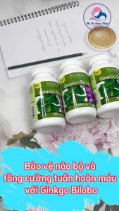 Date mới Viên Uống Ginkgo Biloba 120mg Trunature Mỹ 340 Viên Bổ Não Tăng Trí Nhớ I Ginkgo Biloba Trunature 120 mg- hãng Mỹ chính hãng
