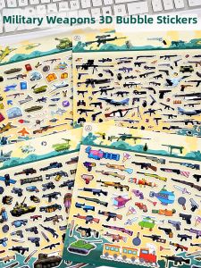 3D Military Sticker Puzzles