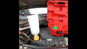 8pcs/Set Alat Ganti Oli Mobil Corong Oli Mesin Mobil Universal Corong Bensin Mobil