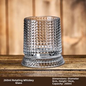 ZHUXI | Rotating Whisky Glass