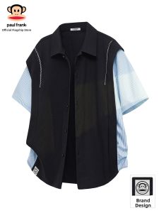 Paul Frank | Stylish Contrast Casual Shirt Short Sleeve