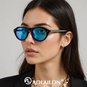 2026 new fashion designer retro metal trend womens mens sunglasses star same style