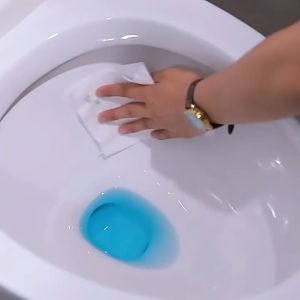 Aromatic Toilet Bowl Cleaner Deodorant Gel Fragrance Bathroom Freshener Toilet Gel Stamp