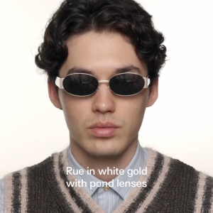 Sunnies Studios Rue (แว่นกันแดดทรงรี สำหรับยูนิเซ็กส์)