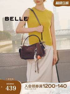 Belle Womens Handbag Commuter Tote Bag Crossbody Boston Bag New Spring 2025 Fashionable Commuter Style with Strap