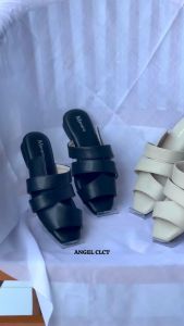 ANGEL CLCT - SANDAL SELOP WANITA BAHAN PREMIUM VARIASI TALI LILIT TINGGI SELOP 3CM