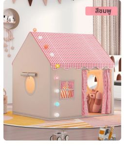 ของเล่นเด็ก Tipi เต็นท์เจ้าหญิงสาวปราสาท Play House เด็กเล็ก House พับ Playtent เต็นท์เด็ก Chrismas ของขวัญไม่มี Light Ball