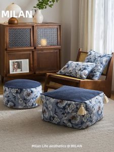 Milan | Vintage Washable Footstool