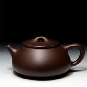 CHIZHIDU | Bình Trà Đất Nung Tím Yixing Zisha Cổ Điển
