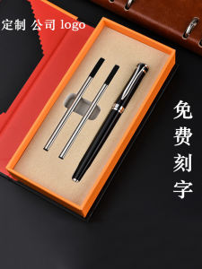 High-End Metal Signature Pen for Business Use with Company Logo Luxury Ballpoint Pen for Men And Women Heavy-Feel Office Supplies