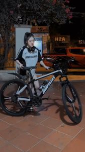 Xe đạp thể thao địa hình Xe đạp ngoài trời dã ngoại MINGU - Vành đúc 3 nan