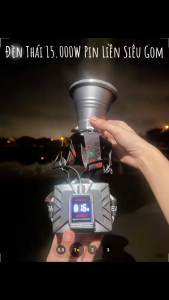 Đèn Đội Đầu Thái Lan Cảm Biến 15.000W Chống Nước Chuyên Đi Rừng Đi Phượt Đi Soi Ếch