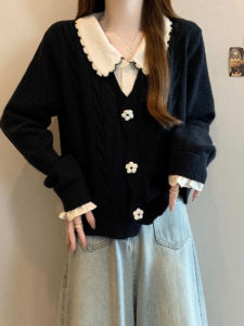 Elegant Stylish Warm Winter French Look Knit Sweater