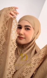 Mukena Parasut Lasercut 2in1 Dewasa Traveling Mini Muri Terbaru Premium Termurah Mewah