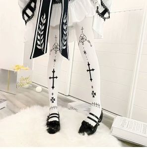 Lolita Cute Sister Pantyhose Lolita Outwear Cos Overknee Long Boot Summer and Autumn Base Socks