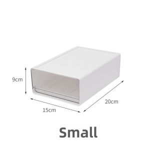Transparent Drawer-style Stackable Combined Storage Box