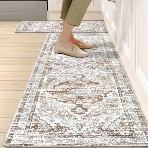 VIKAMA Bùn Tảo Diatom Thảm Lót Sàn Nhanh Khô Chống Trơn Trượt Chống Mài Mòn Nhà Bếp Phòng Tắm Thảm Thấm Hút Trang Trí Nhà Thảm
