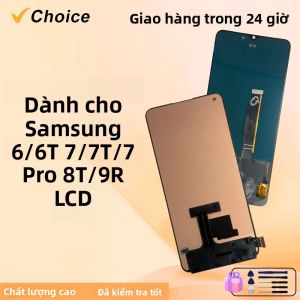 Màn Hình OLED LCD Hiển Thị Bộ Số Hóa Cảm Ứng Cho OnePlus 6/6T/7/7T/7 Pro/8T/9R Màn Hình Điện Dung Điện Thoại Di Động Linh Kiện Thay Thế