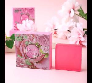Rose Essential Oil Soap Pure Handmade Natural Women Nourishing Soap Hand Long Bathing Cleanser Per Lasting Fragrance