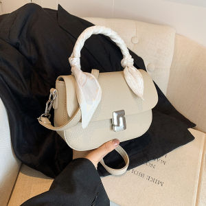 กระเป๋าสะพายข้าง PU สีพื้น กระเป๋าสะพายข้างแบบทันสมัย ​​กระเป๋าสะพายข้างแบบหนังสังเคราะห์สำหรับผู้หญิง กระเป๋าสะพายข้างแบบลำลองสำหรับผู้หญิง