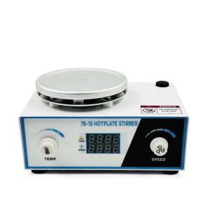 2L Capacity Heated Magnetic Stirrer 220V EU Plug Hot Plate Stir Magnetic Mixer Precision Magnet Heating Stirrer for Laboratory