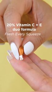 JUSTBCOS Vitamin C + E Concentrate Capsule Trial Pack (1s) | Glow In One Dose